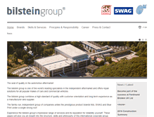 Tablet Screenshot of bilsteingroup.com
